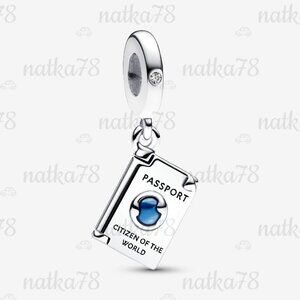 Pandora Openable Passport Dangle Charm